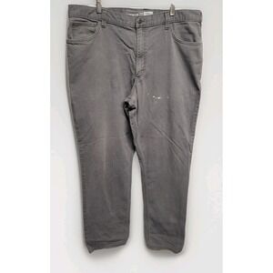 Carhartt Rugged Flex Relaxed Fit Canvas 5-Pocket Pant 40x34 (40x32) Grey *READ*